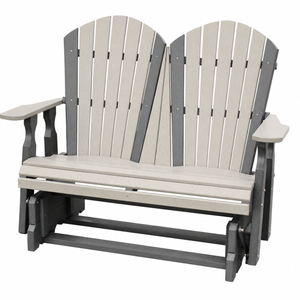 Classic - Outdoor Poly 4' Loveseat Glider Chair