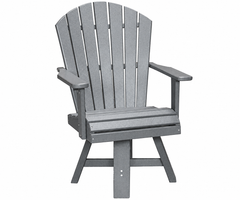 Classic - Poly Outdoor 20" Swivel Dining Chair