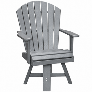 Classic - Poly Outdoor 20" Swivel Dining Chair