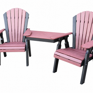 Classic - Poly Outdoor 22" Beach Chair With Optional Ottoman