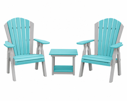 Classic - Poly Outdoor 22" Dining Chair With Optional End Table