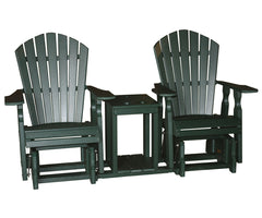Classic - Poly Outdoor 22" Glider Chair Set