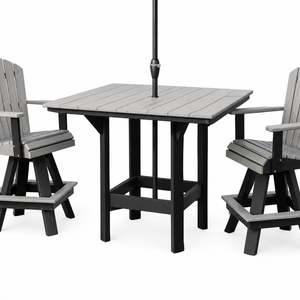 Classic - Poly Outdoor 48" Square Bar Table