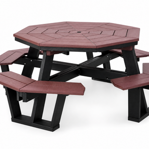 Classic - Poly Outdoor 5' Octagon Picnic Table