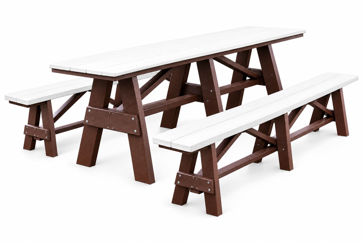 Classic - Poly Outdoor A Frame Picnic Table