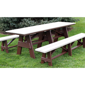 Classic - Poly Outdoor A Frame Picnic Table
