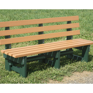 Classic - Poly Outdoor Commercial Park Poly Bench