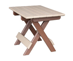 Classic - Poly Outdoor Folding End Table