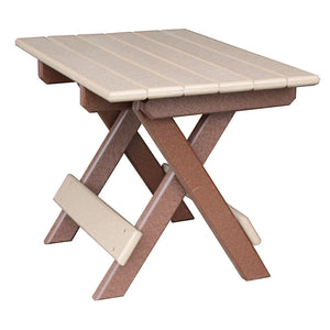 Classic - Poly Outdoor Folding End Table
