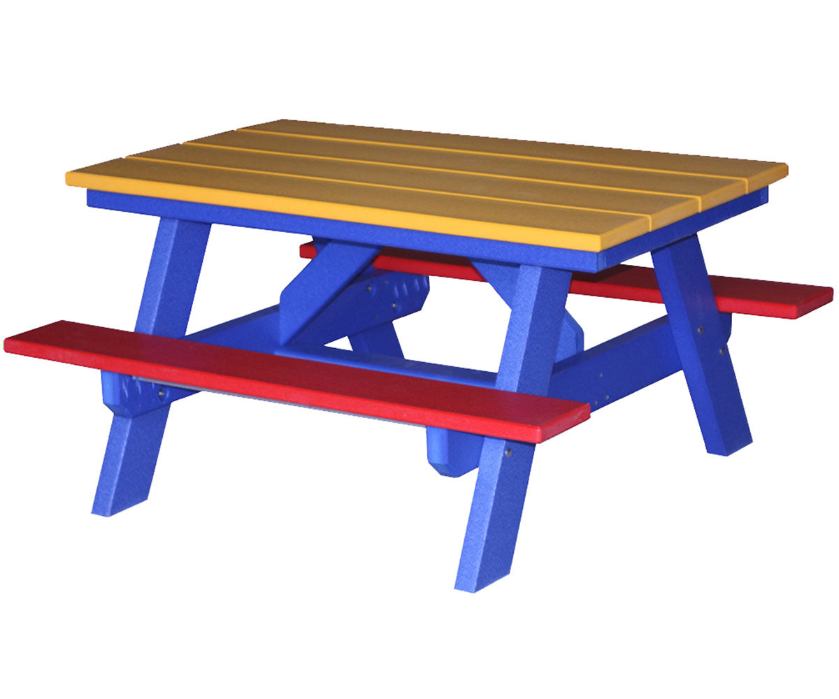 Classic - Poly Outdoor Kids Picnic Table