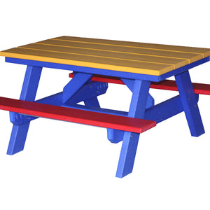 Classic - Poly Outdoor Kids Picnic Table
