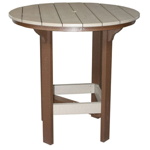 Classic - Poly Outdoor Round Bar Table