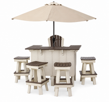 Classic - Poly Outdoor Serving Island