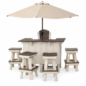Classic - Poly Outdoor Serving Island