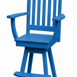 Classic - Poly Outdoor Stationary Bar Chair