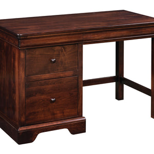 Claymont- Amish Hardwood Desk With Optional Hutch