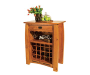 Colebrook - Amish Handcrafted Wine Cabinet