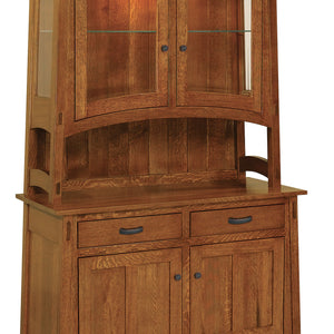 Collbran - Amish Handcrafted 2 Door Dining Hutch