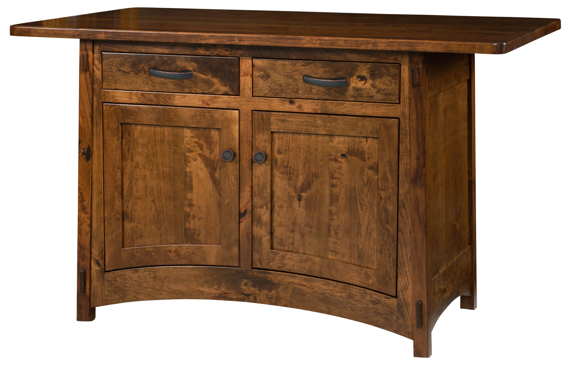 Collbran - Amish Solid Wood Kitchen Island