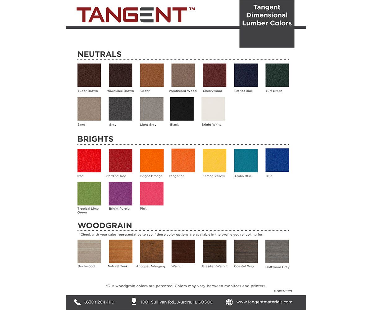 Mirror Lake - Poly Wood & Powder Coated Steel Outdoor Table