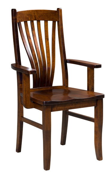 Concord- Amish Handcrafted Solid Wood Dining Chair