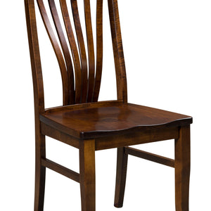 Concord- Amish Handcrafted Solid Wood Dining Chair