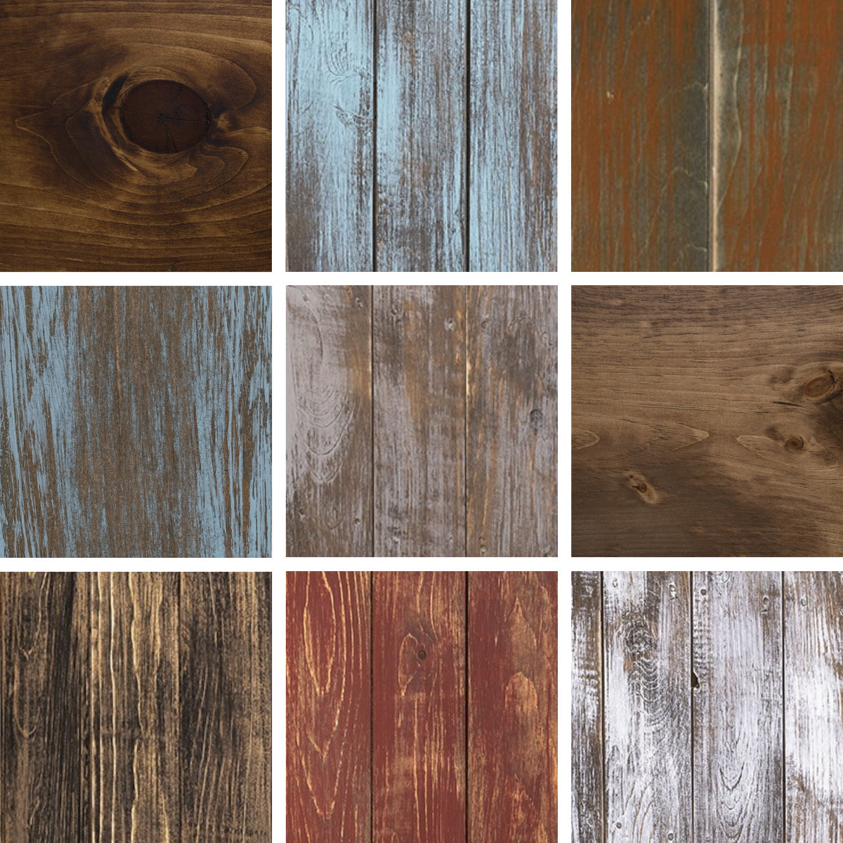 Pine Finish Samples - Country Lane Furniture (Fee is refunded when samples are returned)