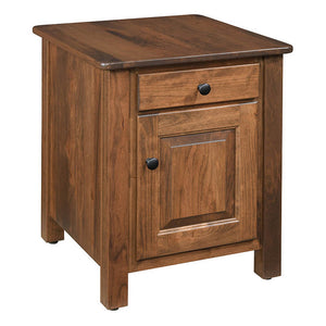 Country - Amish Handcrafted Enclosed End Table