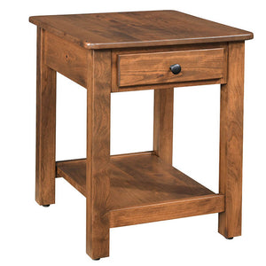 Country - Amish Handcrafted Open-End Table