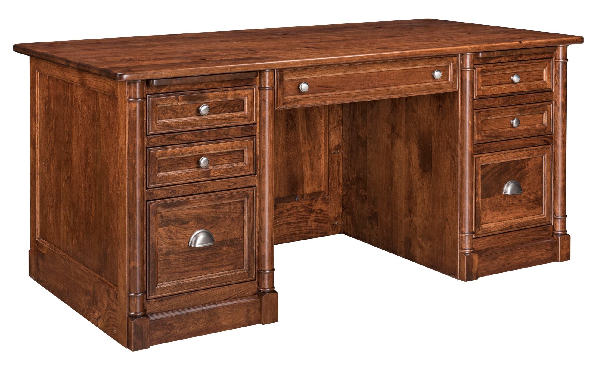 Covington- Amish Hardwood File Desk