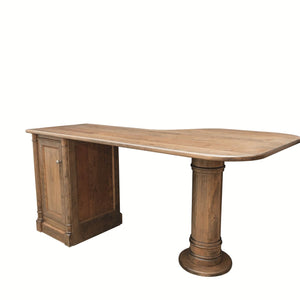 Covington -  Amish Hardwood Pedestal Desk