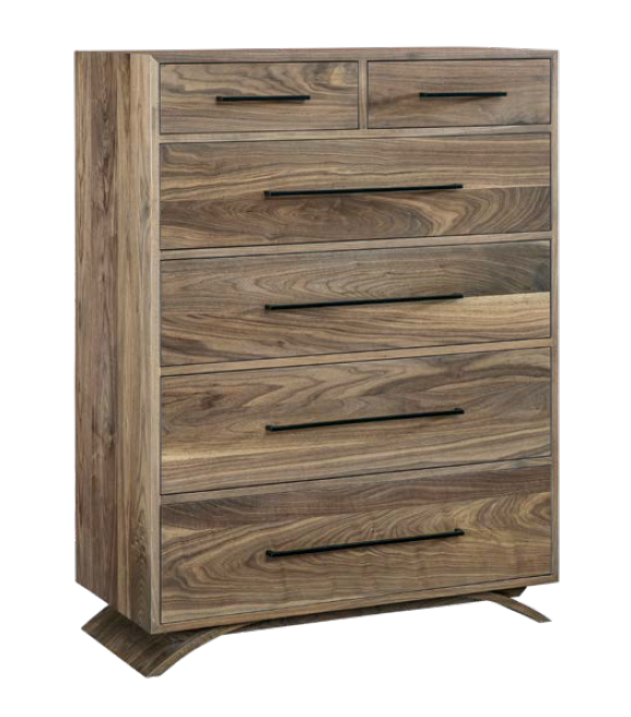 Covington - Amish Handcrafted 6 Drawer Chest Dresser