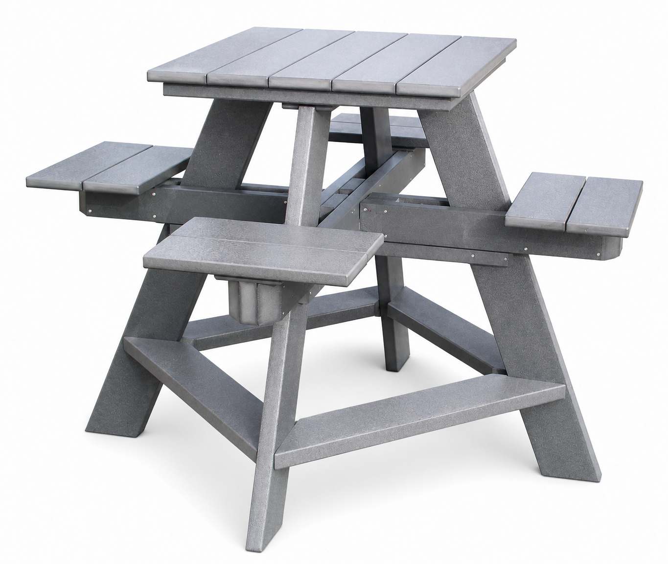 Creekside - Poly Outdoor Square Top Picnic Table