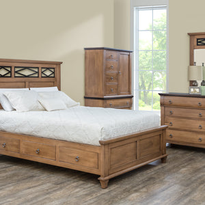 Crescent Creek - Amish Hardwood Bedroom Set