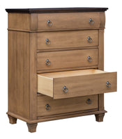 Crescent Creek - Hardwood Amish Chest of Drawers