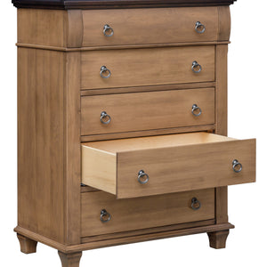 Crescent Creek - Hardwood Amish Chest of Drawers