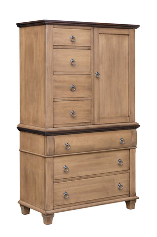 Crescent Creek - Hardwood Amish Door & Drawer Armoire