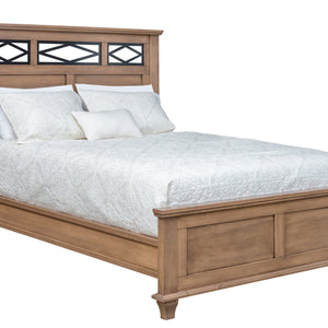 Crescent Creek - Hardwood Iron Bed with Optional Under Bed Storage