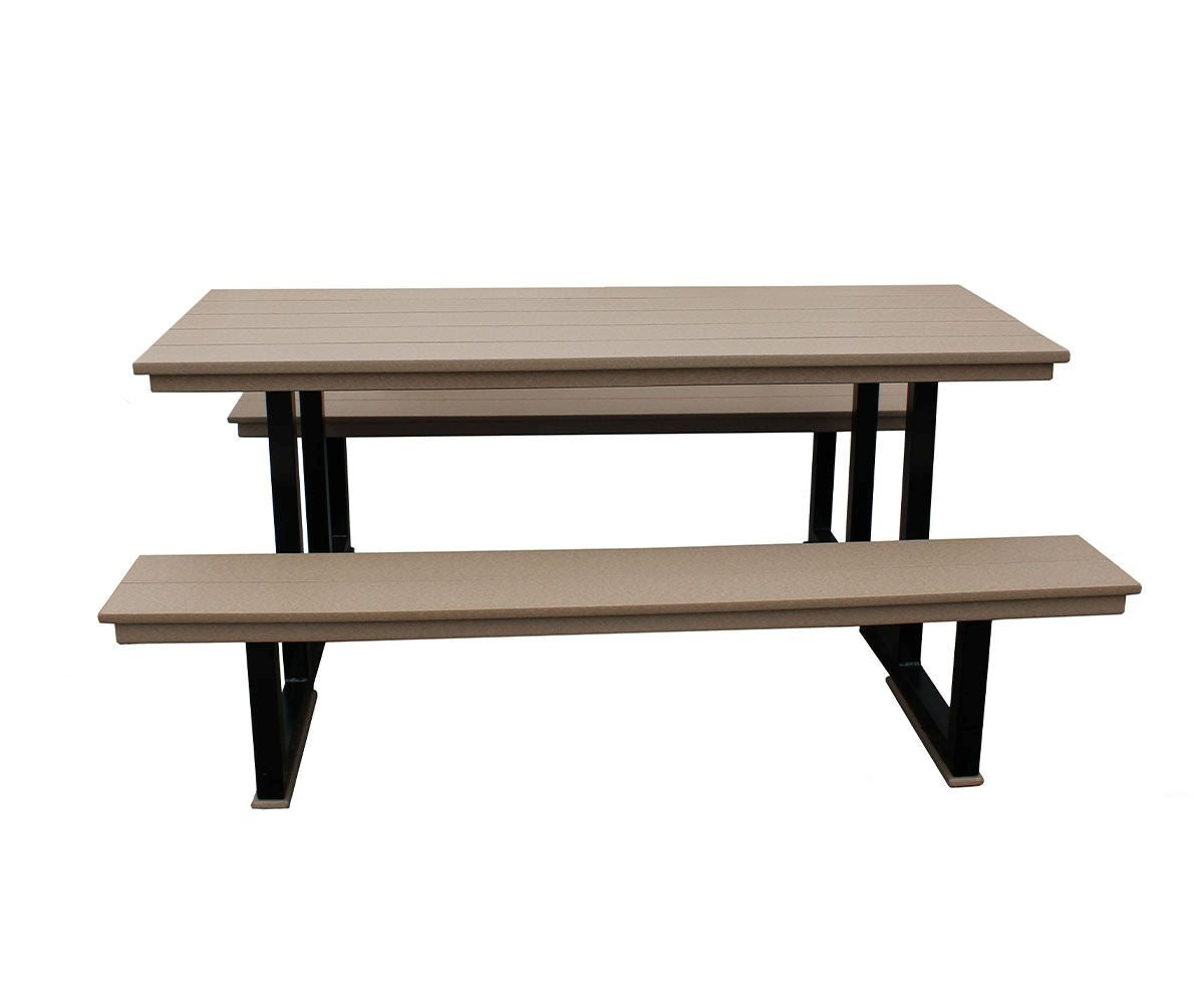 Crescent Lake - Poly Outdoor Picnic Table
