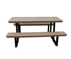 Crescent Lake - Poly Outdoor Picnic Table