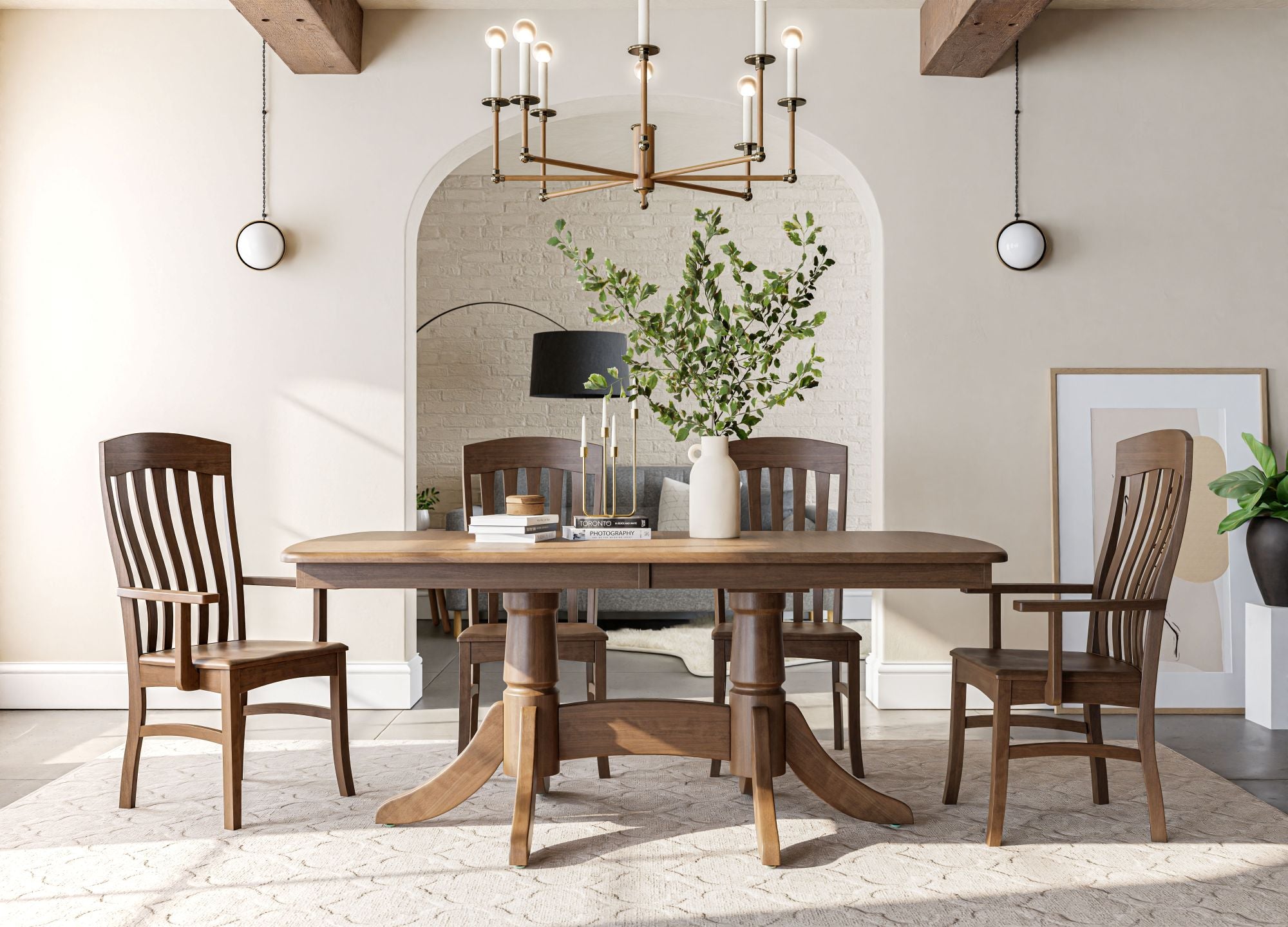 Curry - Amish Handcrafted Solid Wood Dining Chair