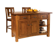 Brunswick - Amish Handcrafted Kitchen Island