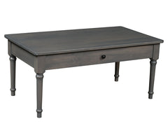 Dalton - Amish Hardwood Coffee Table With Drawer