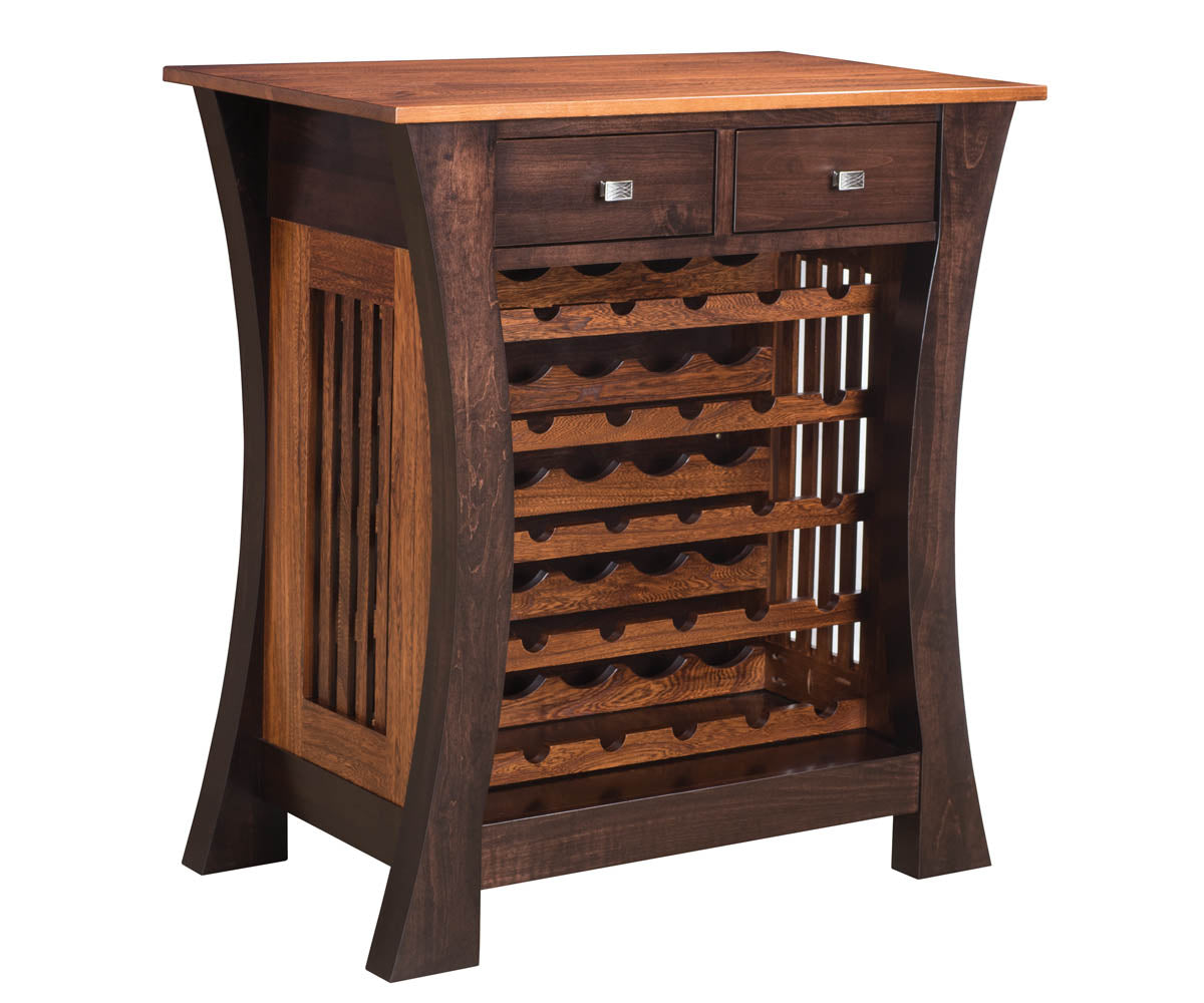 Darlington - Amish Handcrafted Wine Cabinet