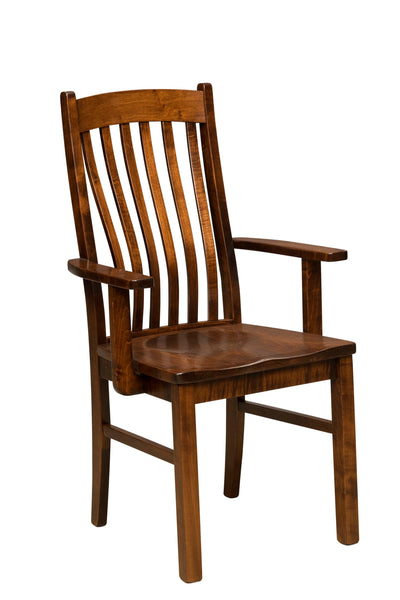 Delilah- Amish Handcrafted Solid Wood Dining Chair