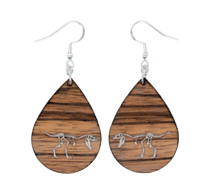 DinosaurSkeletonEarrings