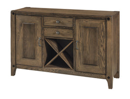 Durango - Amish Solid Wood Sideboard with Wine Rack
