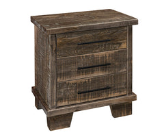 Glendale - Amish Handcrafted 3 Drawer Nightstand