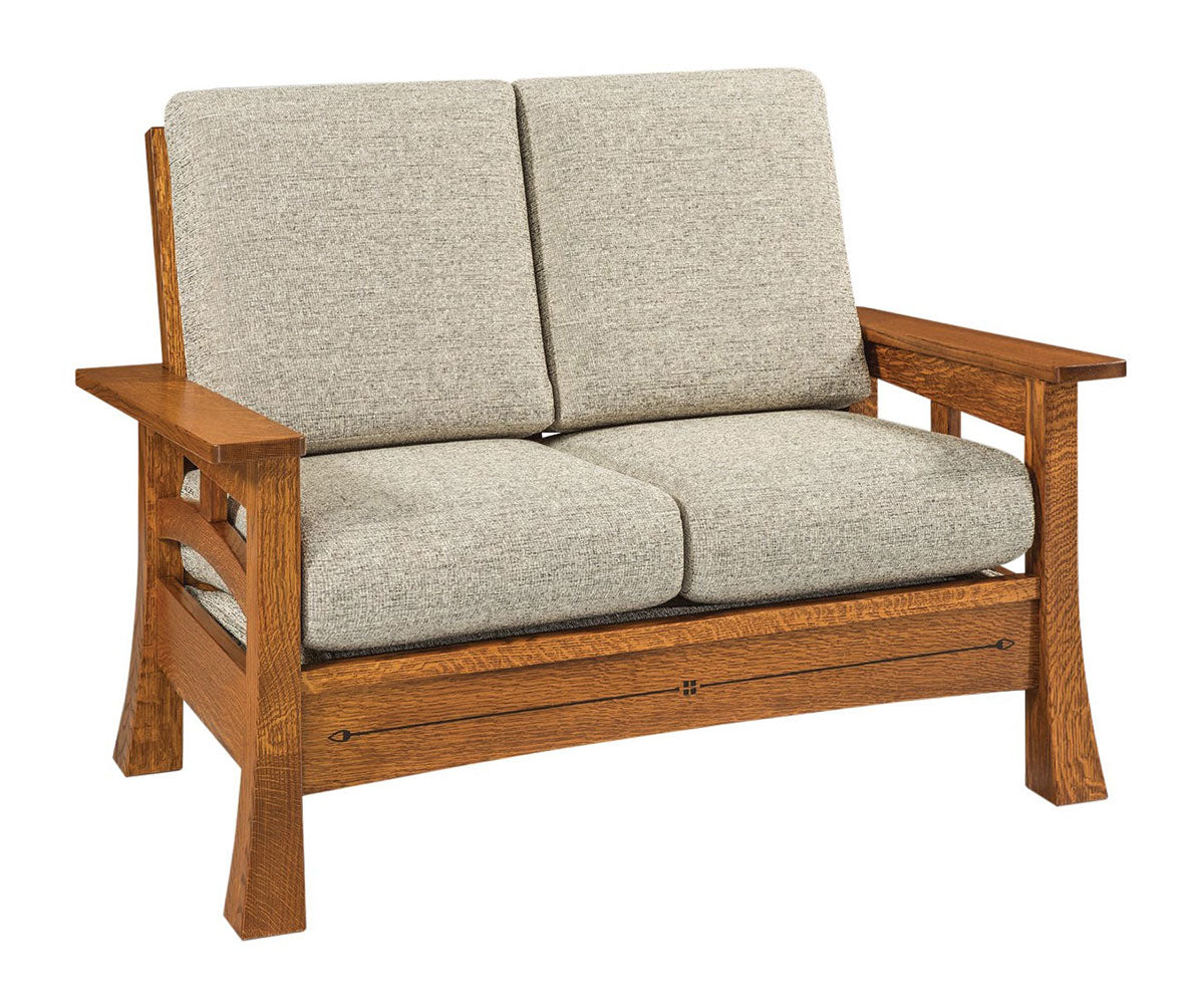 Brady - Amish Handcrafted Loveseat