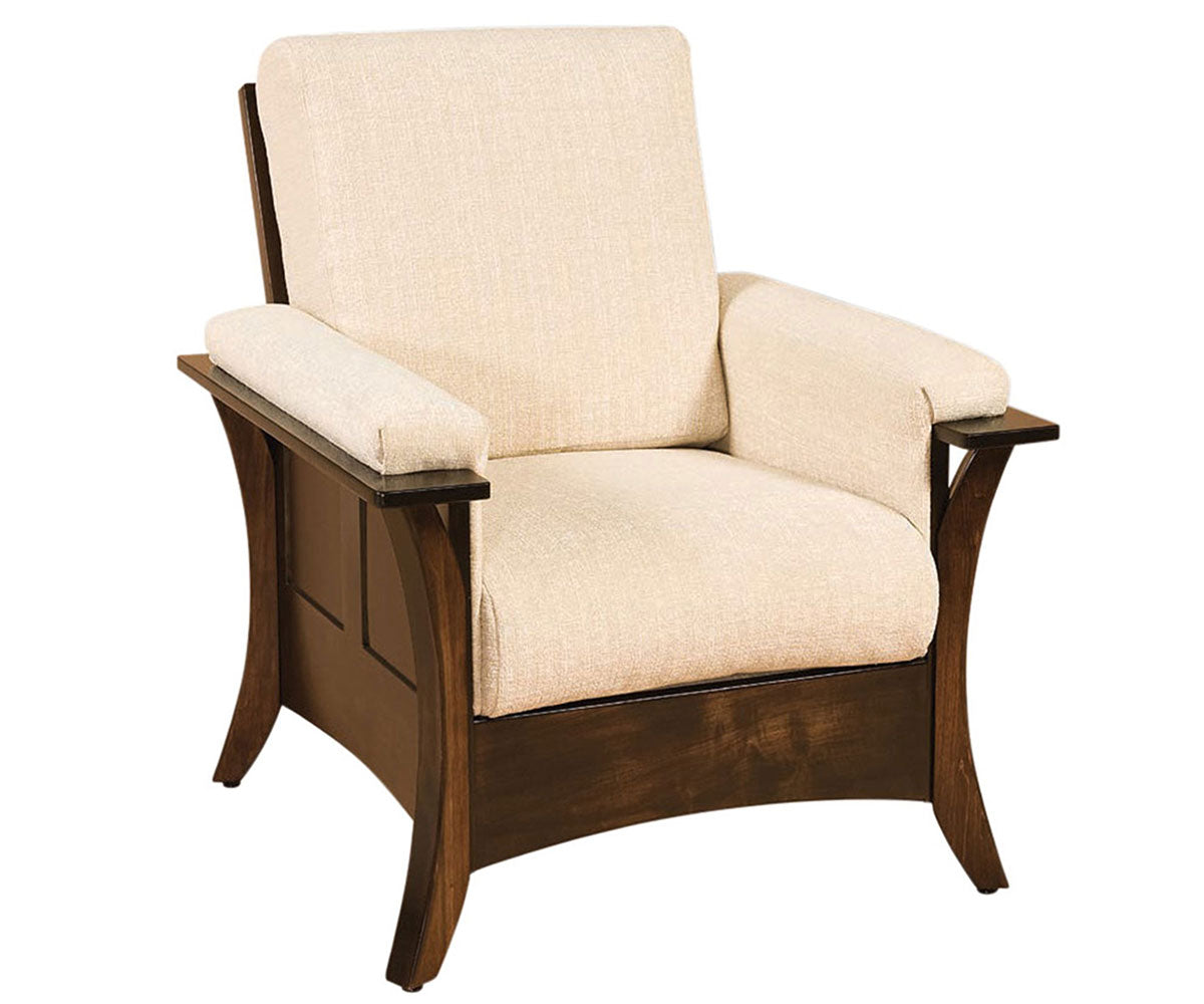Caledonia - Amish Handcrafted Upholstered Living Room Chair